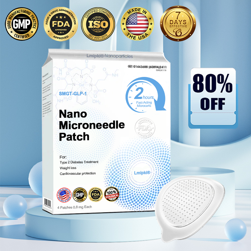 【Last Day Promotion 60% OFF💡】Lmipki® NIDDK-Tirzepatide Nano Microneedle Patch 🇺🇸👩🏻‍⚕️（Zero Pain, 24/7 Release | Lose 20lbs FAST | 90% Sugar Drop | ）